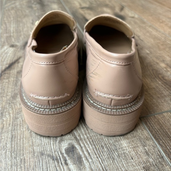 Sam Edelman Laurs Platform Lug Sole Loafer Maple Sugar Women's Size 8.5 - Picture 6 of 10